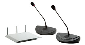 Sistema per dibattito e conferenza Televic Confidea Wireless